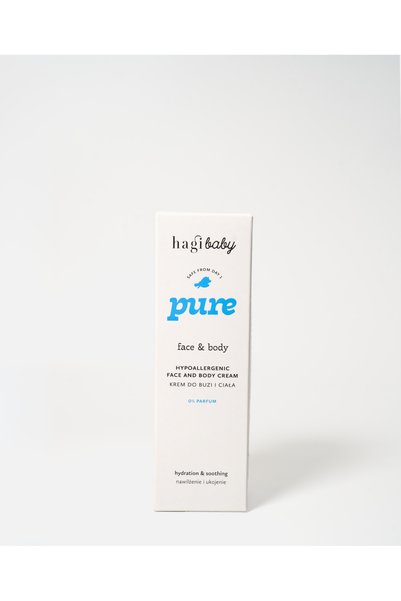 Hagi Cosmetics Crema hipoalergenica pentru fata si corp Baby Pure, 75ml