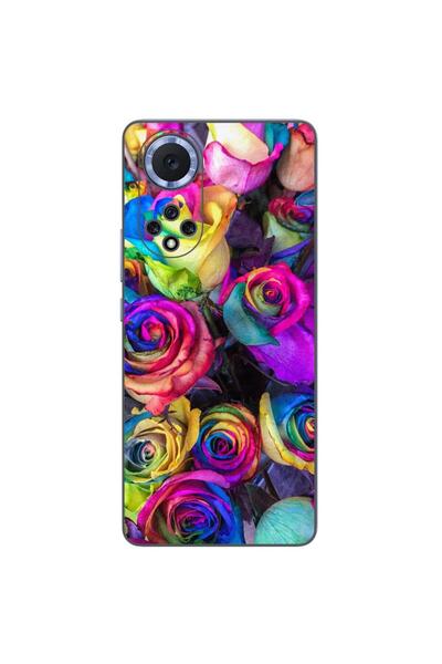OEM Husa compatibila cu Huawei Nova 9 Silicon Gel Tpu Model Trandafiri Colorati
