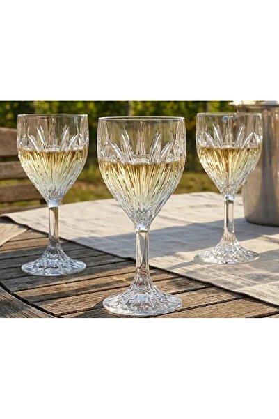 Cristal Bohemia Set of 6 Elise Wine Glasses 220 ml