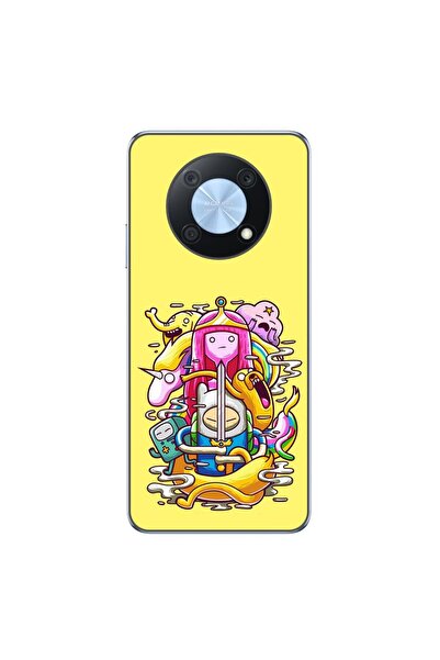 OEM Husa compatibila cu Huawei Nova Y90 Silicon Gel Tpu Model Adventure Time ...