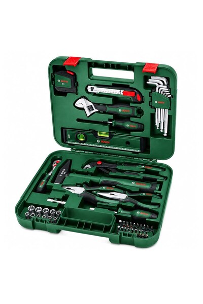 Bosch 1600A02BY7 Dolu Takım Çantası - El Aleti Seti Advanced 52 Parça