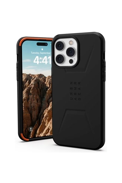 UAG Husa iPhone 14 Pro Max Civilian Magsafe Negru, testată militar pentru rez...