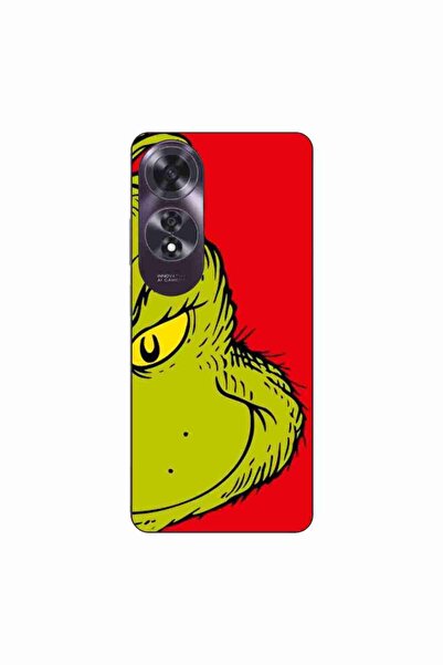 OEM Husa compatibila cu Oppo A60 4G Silicon Gel Tpu Model Craciun Grinch Face
