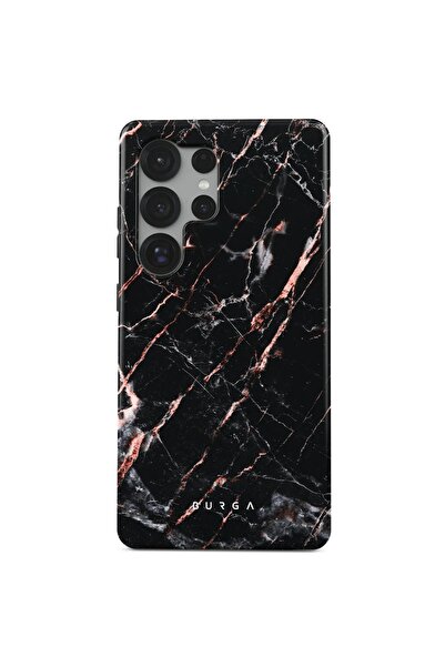 BURGA Husa Dual Layer Rose Gold Marble Samsung Galaxy S25 Ultra