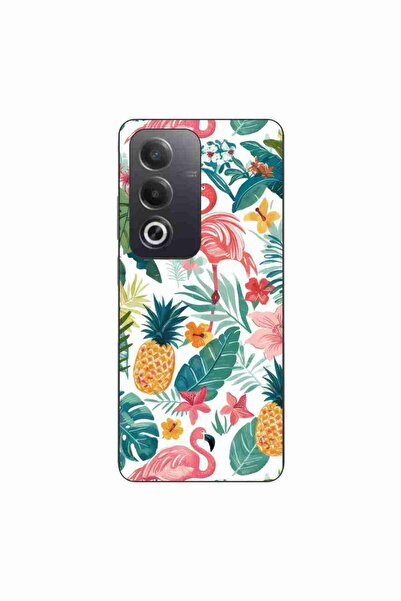 OEM Husa compatibila cu Oppo A80 Silicon Gel Tpu Model Tropical Pattern