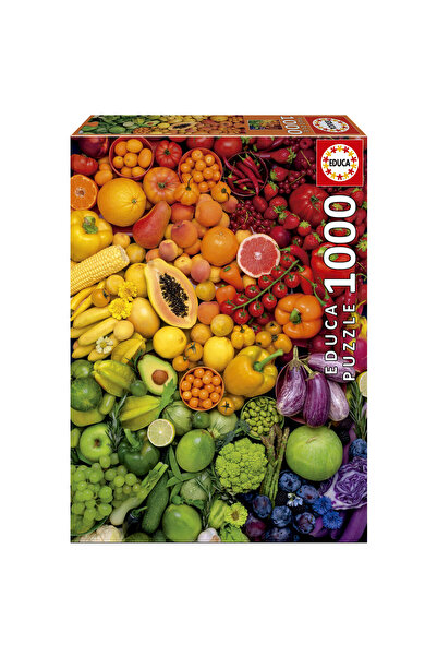 EDUCA Puzzle 1000 Vitamine colorate