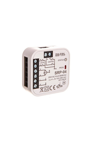 ZAMEL Controler pentru rulouri de protecție, cu fir, 10A 230V 350W SRP-04 EXT...