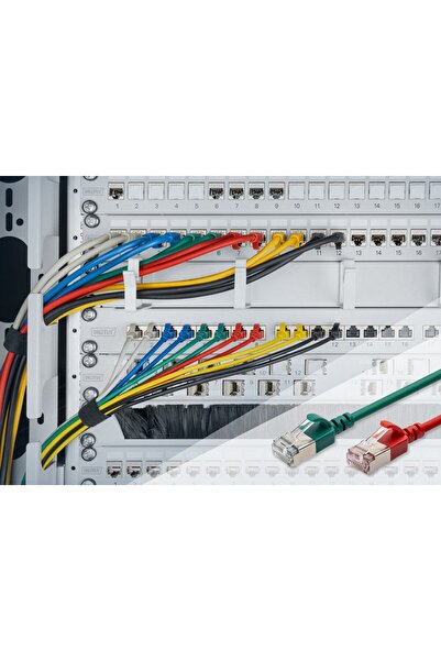 Digitus Cablu patch CAT 6 F/FTP, 7m, gri