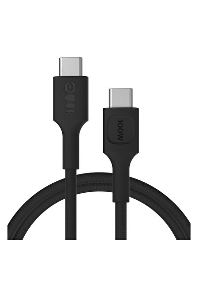 Greencell KABEL USB-C / USB-C PowerStream 120cm PD 100W czarny w oplocie
