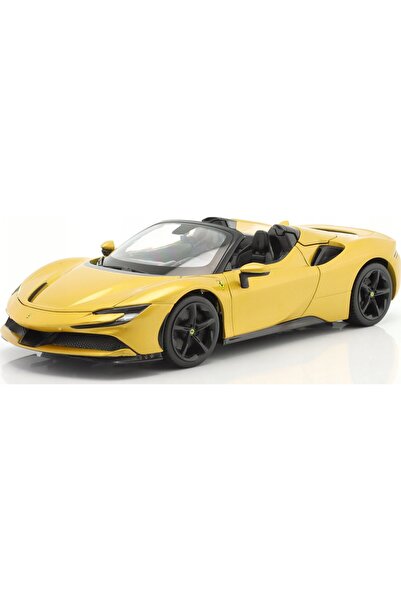 BBURAGO Ferrari SF90 Spider Auriu