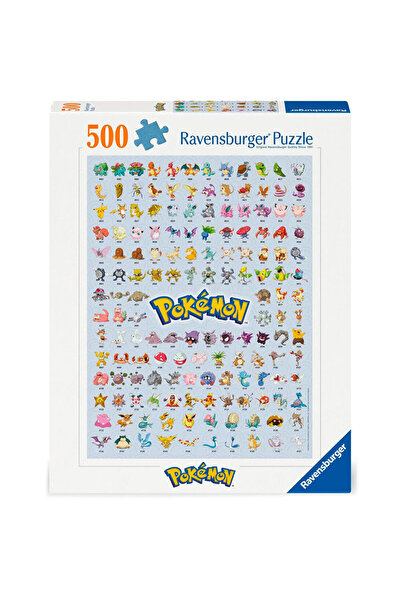 RAVENSBURGER Puzzle 500 2D: Pokemon Postacie