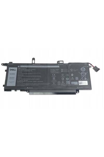 Dell 52Wh Lithium-Polymer notebook battery, 4-cell design