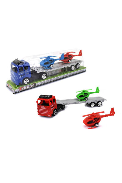 Mattel Games Cie≈ºar√≥wka z lawetƒÖ i pojazdami mix