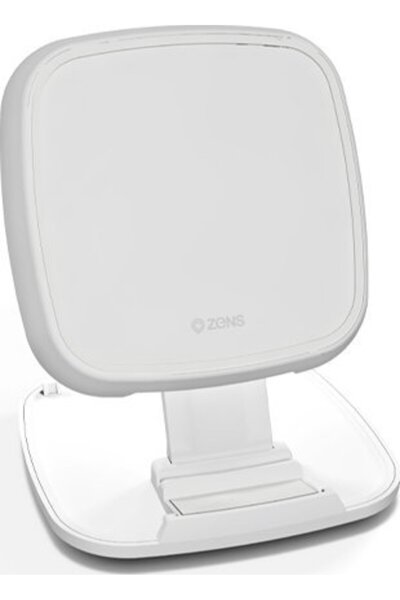 ZENS Suport de încărcare wireless rapidă - încărcător wireless 10W (alb)