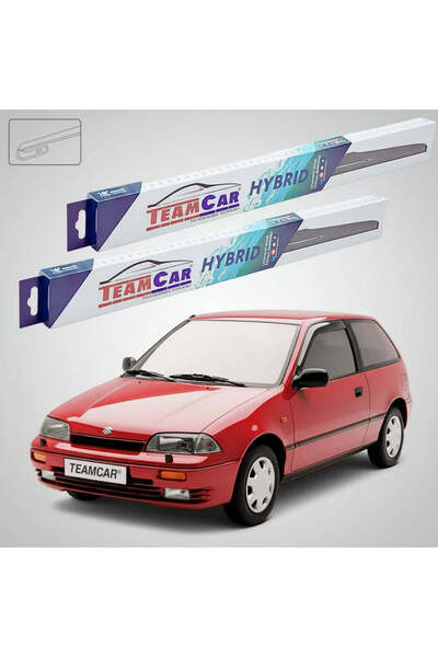 TEAMCAR Ștergătoare Suzuki Swift MA 3 uși 1996-2003 |   Set frontal hibrid – ...