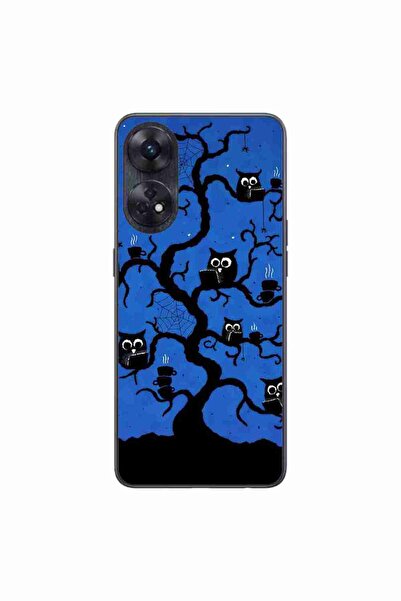 OEM Husa compatibila cu Oppo Reno8 T 4G Silicon Gel Tpu Model Halloween Tree ...