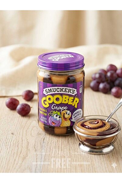 hijazigroup Smucker's Goober Üzüm Fıstık Ezmesi ve Üzüm Reçeli Şeritleri 510