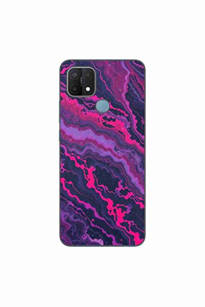 OEM Case compatible with Oppo A15 and A15s Silicon Gel Tpu Model Midnight Ros...