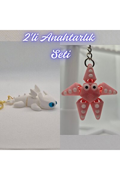 3DAtölyeMaker How to Train Your White Dragon Dragon and Pink Moving Sea Star ...