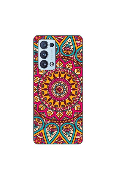 OEM Husa compatibila cu Oppo Reno6 Pro 5G Silicon Gel Tpu Model Vibrant Mandala