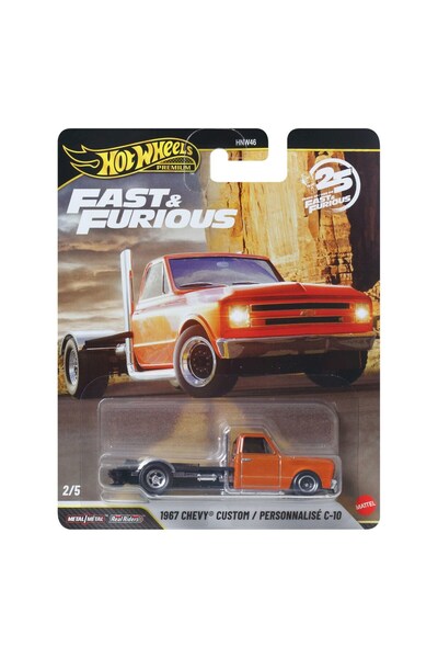 HOT WHEELS Premium Fast & Furious 1967 Chevy Custom / Personnalisé C-10