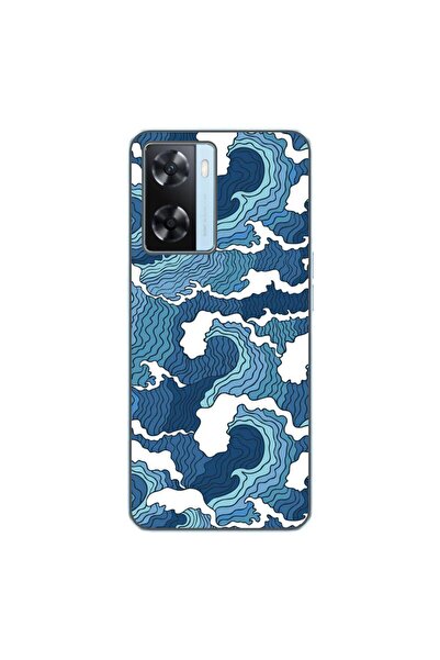 OEM Husa compatibila cu Oppo A57s Silicon Gel Tpu Model Crazy Waves