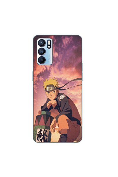 OEM Husa compatibila cu Oppo Reno6 5G Silicon Gel Tpu Model Naruto Pergament