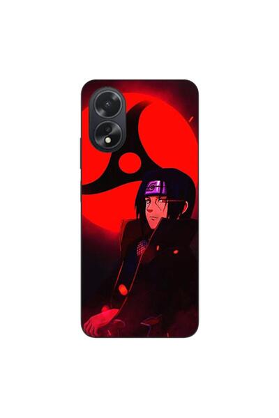 OEM Husa compatibila cu Oppo A38 4G Silicon Gel Tpu Model Itachi Sharingan