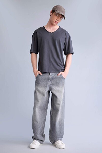 DeFacto Super Baggy Fıt Jean Pantolon H7285AX26SM