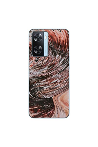 OEM Husa compatibila cu Oppo A57s Silicon Gel Tpu Model Copper Stream
