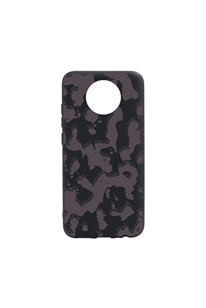 bestcase Θήκη σιλικόνης συμβατή με Nokia 5.4, Γκρι Καμουφλάζ, ανθεκτική στη φ...