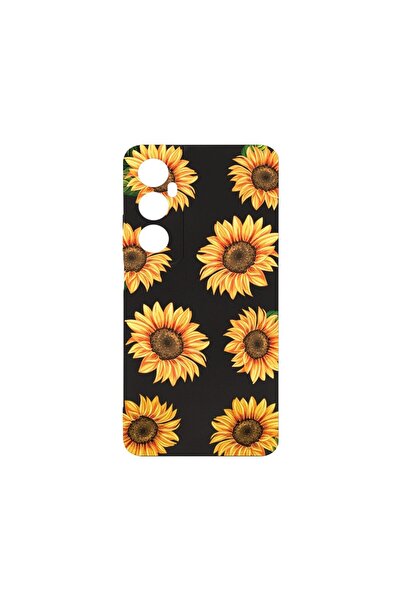 bestcase ¬Æ Husa Slim SIlicon 0.8MM, Compatibila Cu Realme C65, Sun Flower, P...