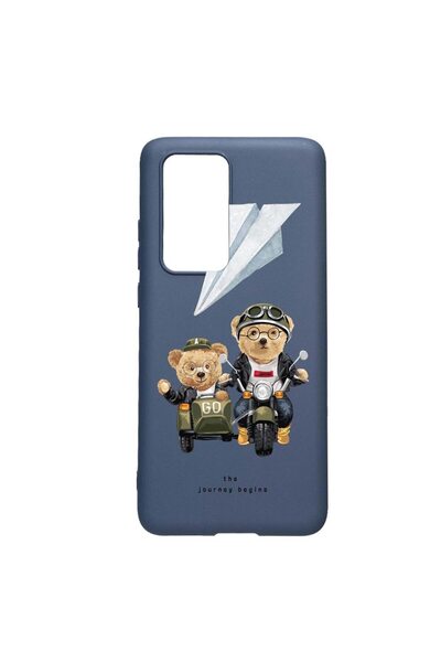 bestcase Husa Silicon, Compatibila Cu Huawei P Smart 2021, Teddy On The Road,...