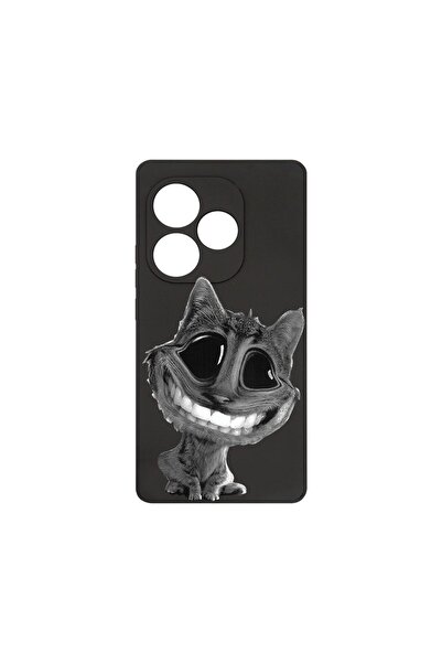 bestcase Husă Premium din Silicon, Compatibilă cu Realme GT 6, Crazy Cat, SLI...