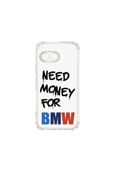 bestcase Противоударен калъф за Google Pixel 9a, Нуждам се на пари за BMW, 19...