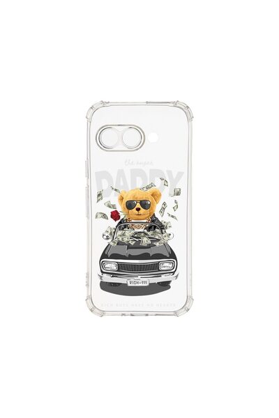 bestcase Husa pentru Google Pixel 9a, BestCase¬Æ Anti Shock 1.5MM, Daddy Tedd...