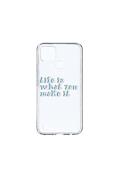 bestcase Husa BestCase¬Æ Διαφανής Σιλικόνη 2MM, Συμβατή με Realme C25Y, Η ζωή...