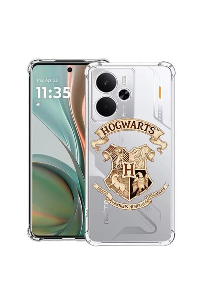 bestcase Αντικραδασμική Θήκη Συμβατή με Poco M7 Pro 5G, με Σχέδιο Hogwarts, Ε...