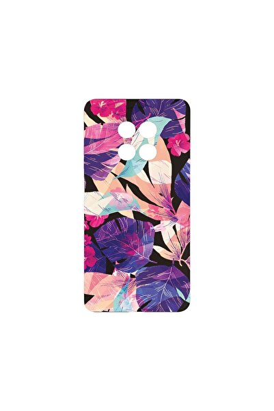 bestcase ¬Æ Husa Slim SIlicon 0.8MM, Compatibila Cu Realme 12 5G, Tropical Fl...