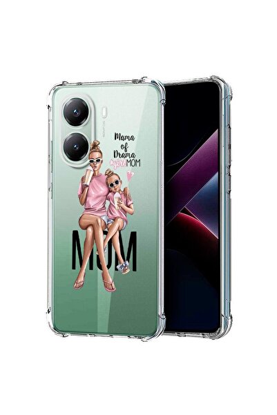 bestcase ¬Æ Husa compatibila Poco X7 Pro 5G, Anti Shock 1.5MM, Girl Mom Mama ...