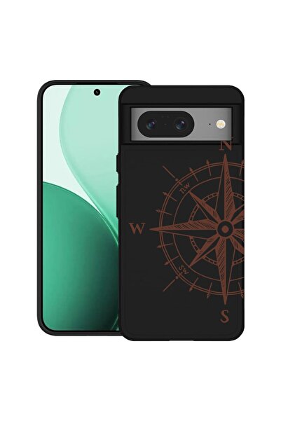 bestcase Ултра тънък TPU калъф, съвместим с Google Pixel 8, с дизайн на компа...