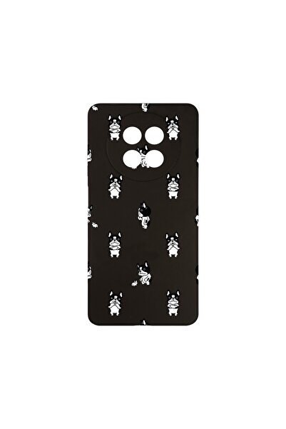 bestcase Тънък силиконов калъф 0.8ММ, съвместим с Realme 12 5G, с десен на бу...