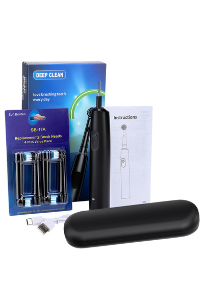 choice2 Add box Black Intelligent Rotating Electric Toothbrush Rechargeable R...