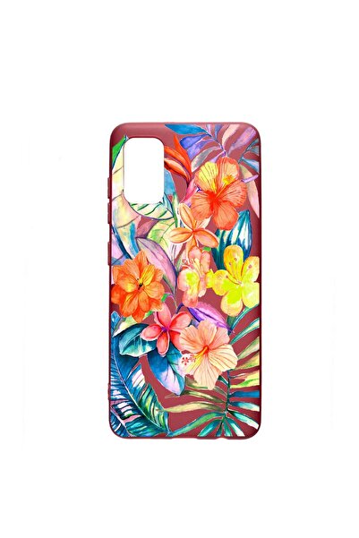 bestcase Husa Silicon Tropical Flowers, compatibila cu Huawei P Smart (2021),...