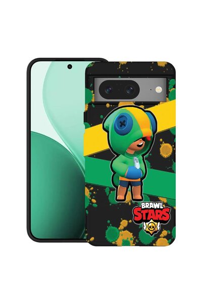 bestcase Υπέρλεπτη Θήκη TPU Συμβατή με Google Pixel 8, με σχέδιο Brawl Stars,...