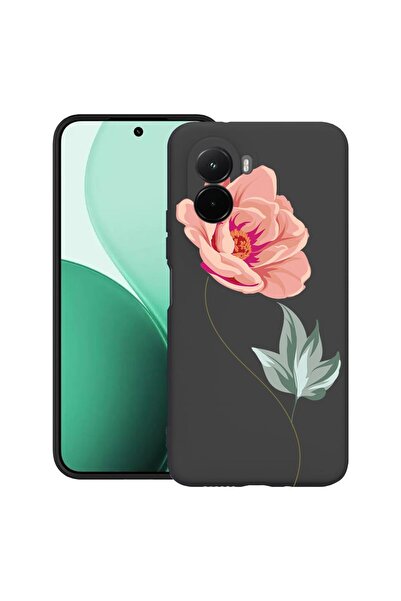 bestcase Υπέρλεπτη Θήκη TPU Συμβατή με Poco M7, με Σχέδιο Τριαντάφυλλο, 31196...