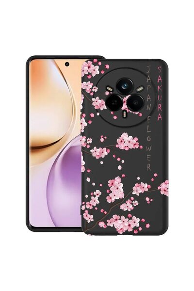 bestcase ¬Æ Husa pentru Realme 14 Pro Plus 5G, Cherry Blossom, Slim Silicon 0...