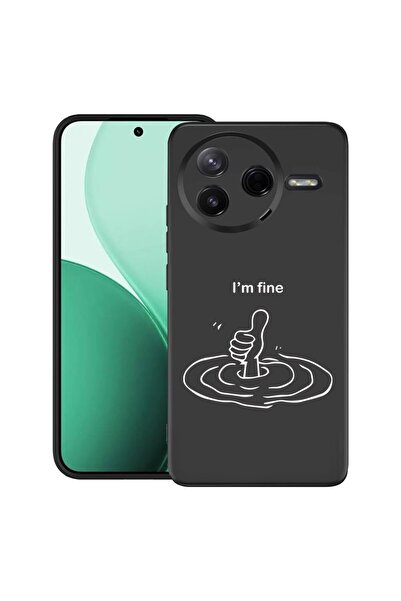 bestcase ¬Æ Husa TPU Ultra Slim Compatibil cu Poco F7 Pro, cu Design I'm Fine...