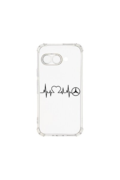 bestcase Калъф за Google Pixel 9a, BestCase® Anti Shock 1.5MM, Обичам Мерцеде...