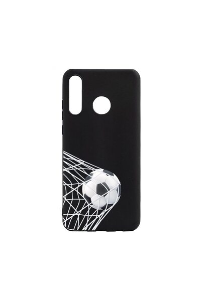bestcase Θήκη σιλικόνης συμβατή με Huawei P30 Lite, Ποδόσφαιρο - Γκολ, ανθεκτ...